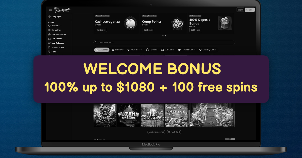 Avantgarde Casino banner